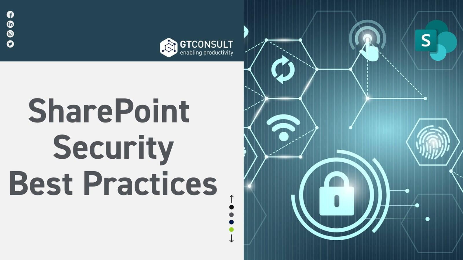 A Guide to SharePoint Security Best Practices